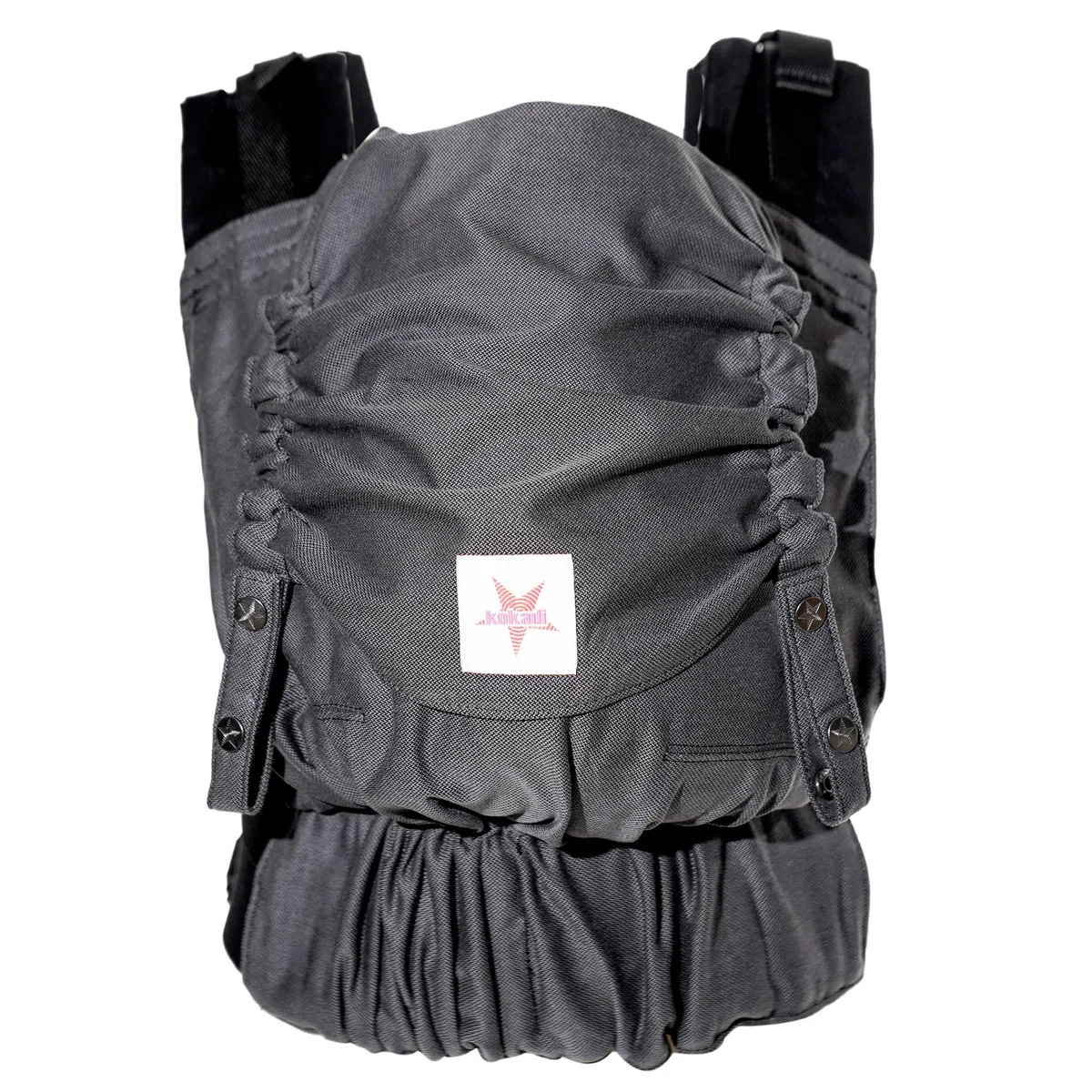 kokadi Mochila Portabebés Flip Talla Bebé Algodón - Unisex, gris