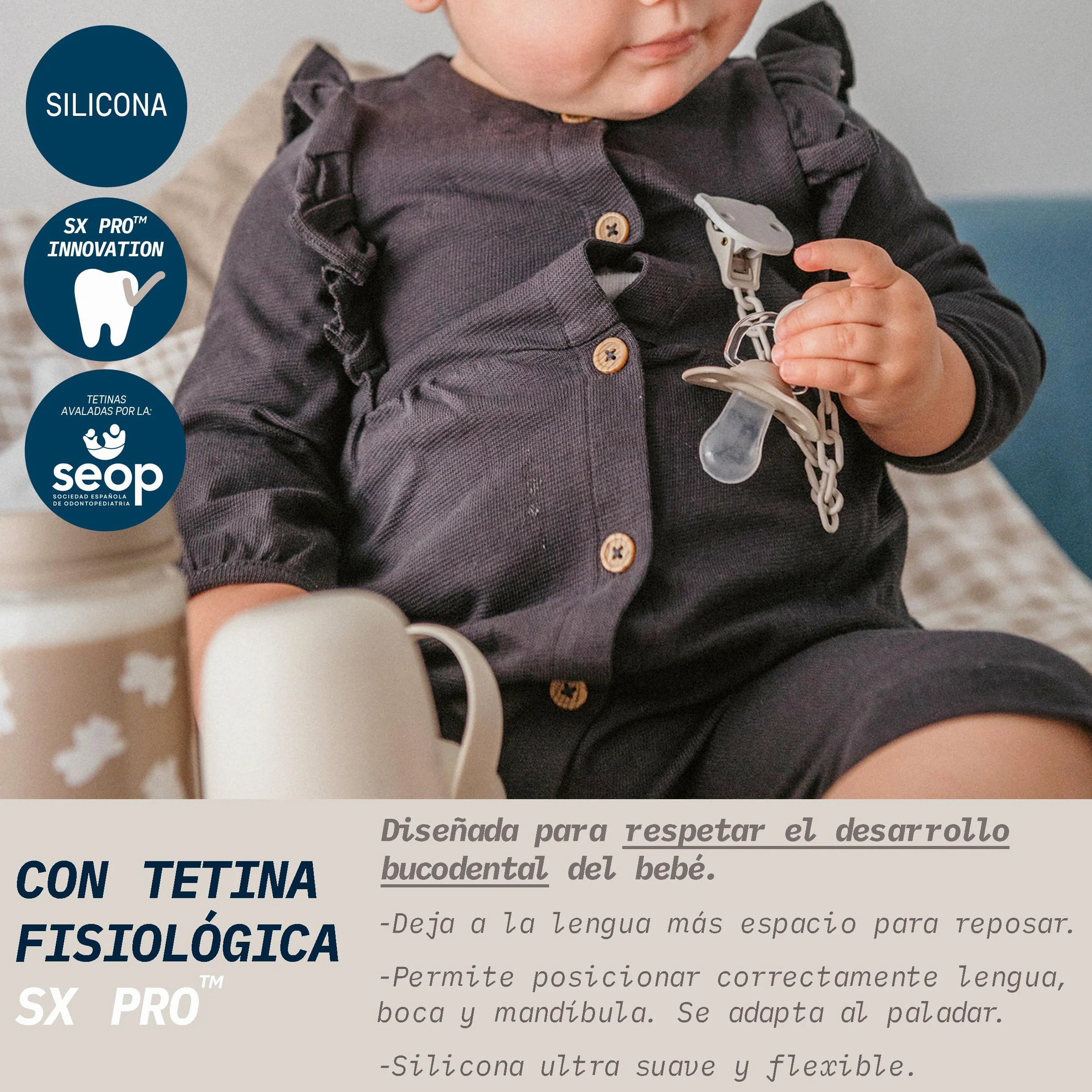 Suavinex, Set Biberones Recién Nacido, Pack Regalo con: 2 x 270 ml Flujo Medio + 2 x 150 ml Flujo Lento + Chupete de 0 a 6 Meses, Tetinas Fisiológicas SX Pro de Silicona, 5 Pcs, +0M, Birdies Verde