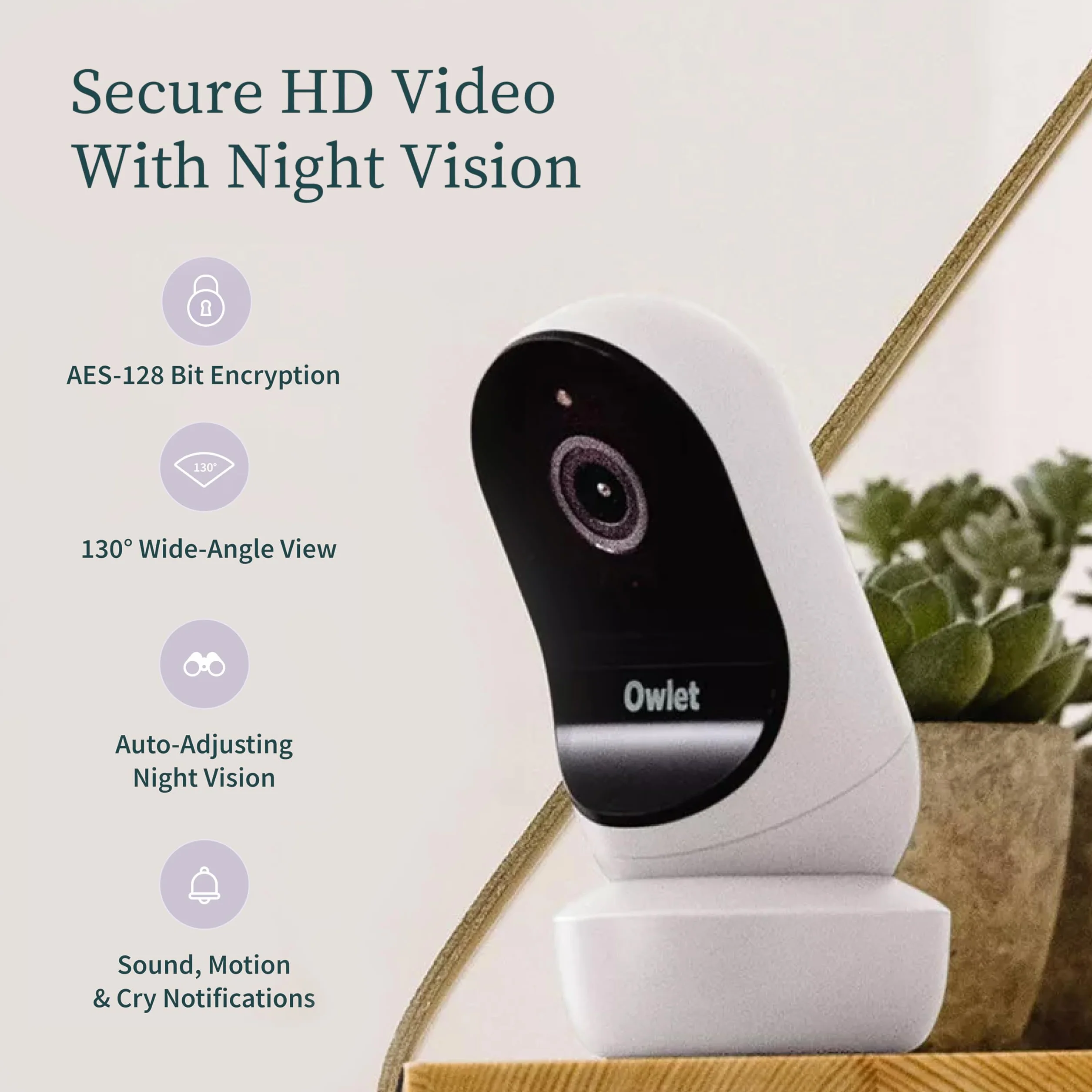 Owlet Vigilabebe Cam2 Blanca