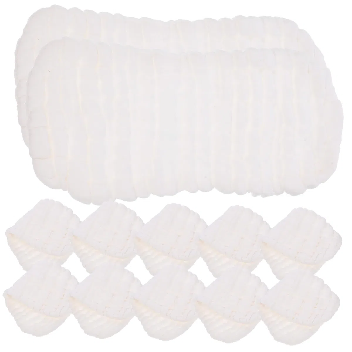 10 piezas reutilizables de pañal de tela para recién nacidos, lavables, transpirables y absorbentes, plantillas para de algodón para bebés