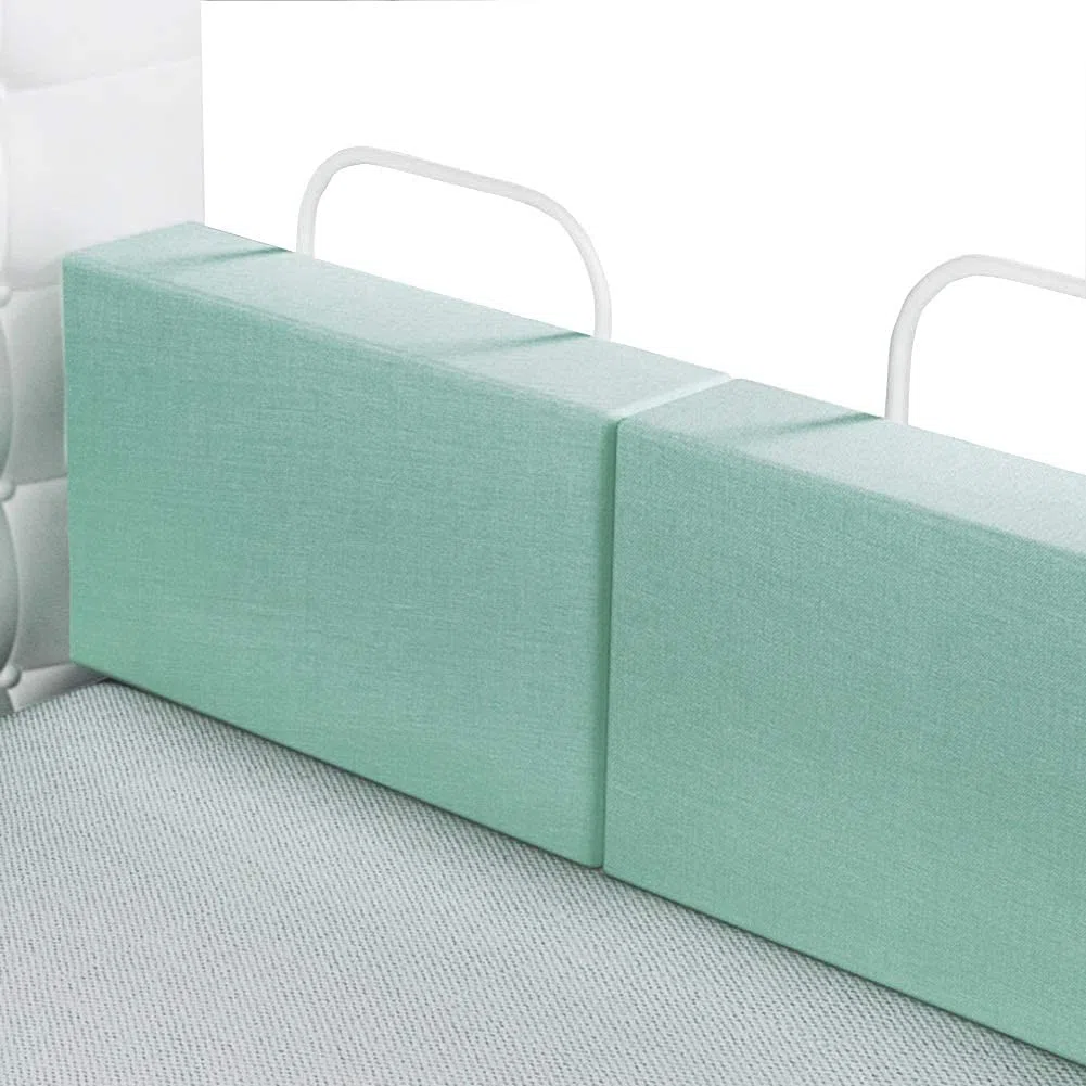 Valla De Cama con Riel Lateral De Seguridad, Barandilla De Cama para Niños, Protector De Protección De Seguridad Portátil, Barandilla De Cama Anticaída, Barrera De Valla De Deflector De Cabe