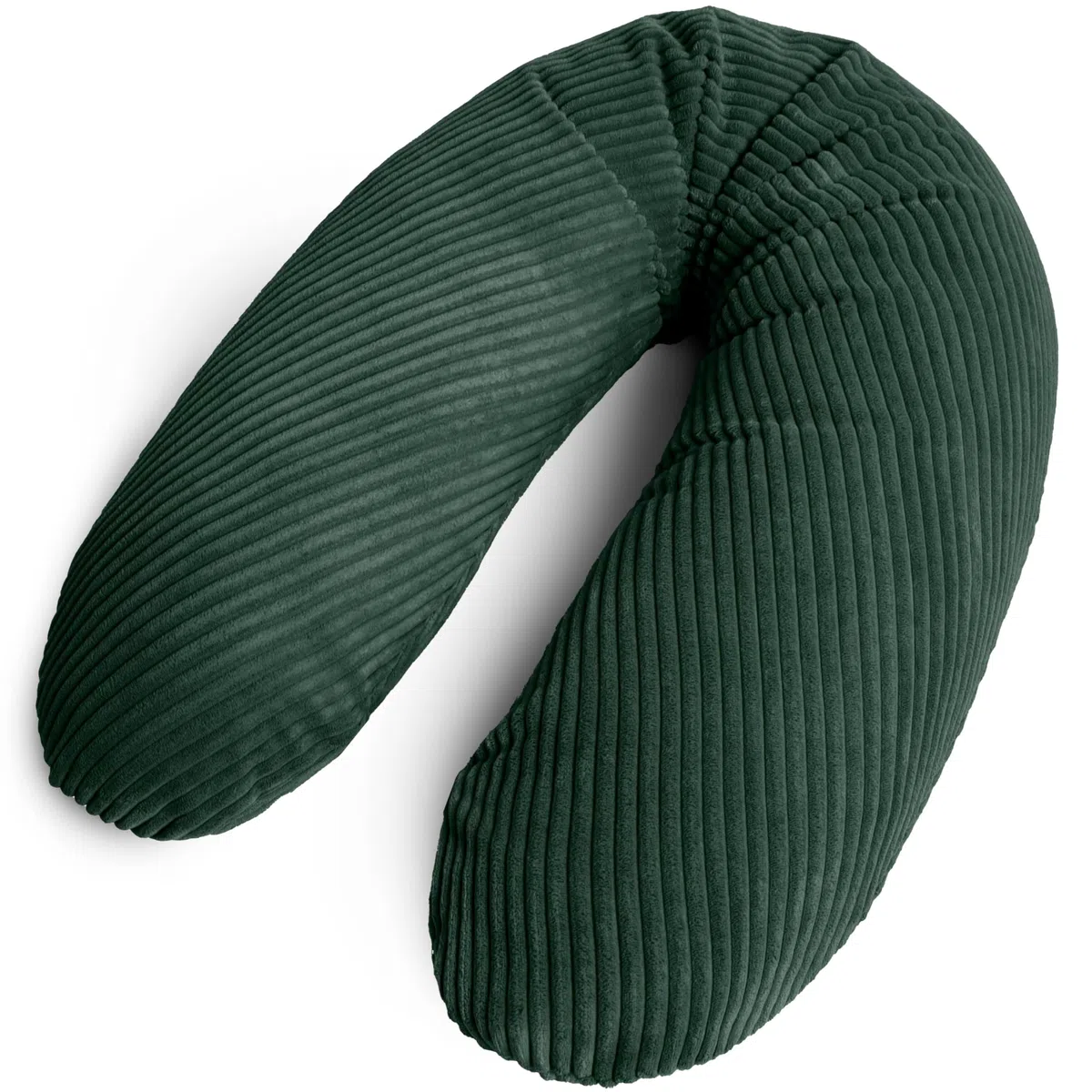 Amilian Cojín de lactancia XXL 170 cm – Almohada para dormir de lado para embarazo y lactancia – Cojín de apoyo con relleno y funda extraíble – Bosque de sombras