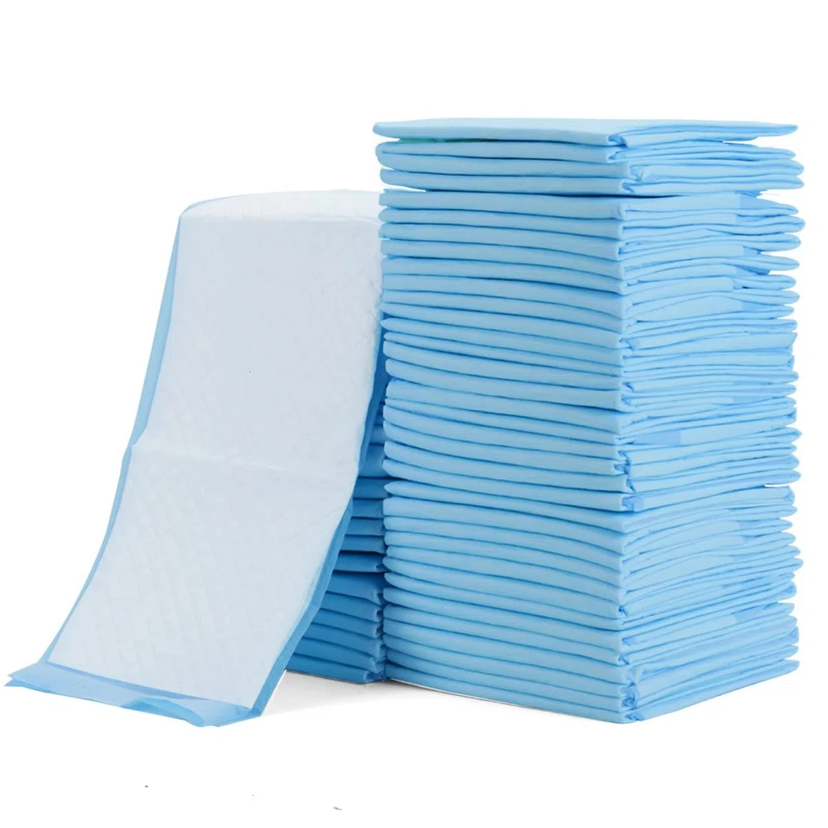 Rocinha - Paquete de 100 almohadillas impermeables, transpirables y desechables para cambiar los pañales del bebé y para proteger el colchón de 43,2 x 33 cm