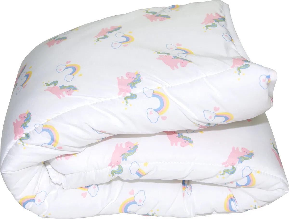 Abeil - Edredón para bebé (75 x 120 cm, Fabricado en Francia, Color Blanco