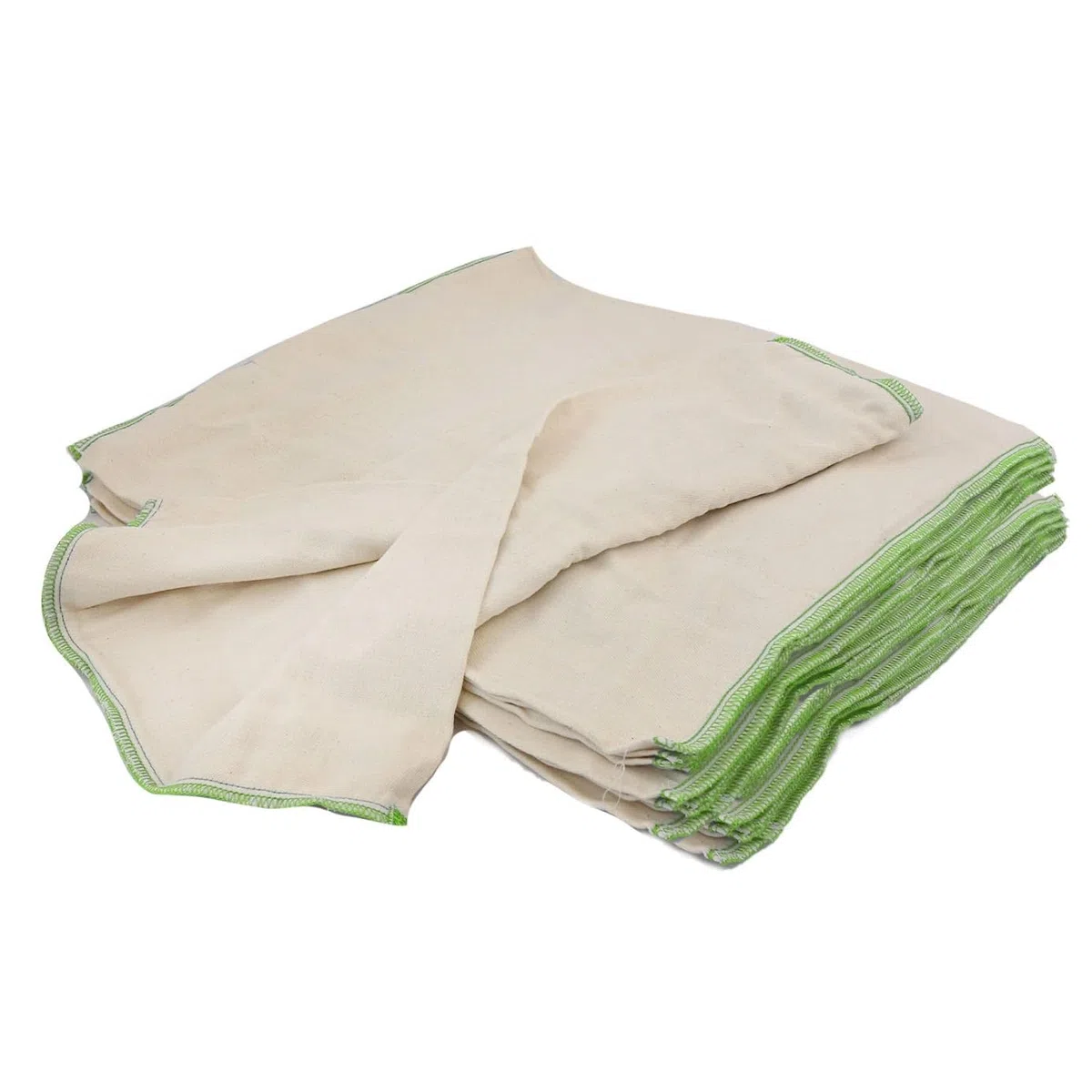 avo + cado Algodón orgánico Prefolds Talla 2 – Contenido: 10 unidades – Cabe en tamaño único para pañales de tela – 100% algodón sin blanquear Öko-Tex