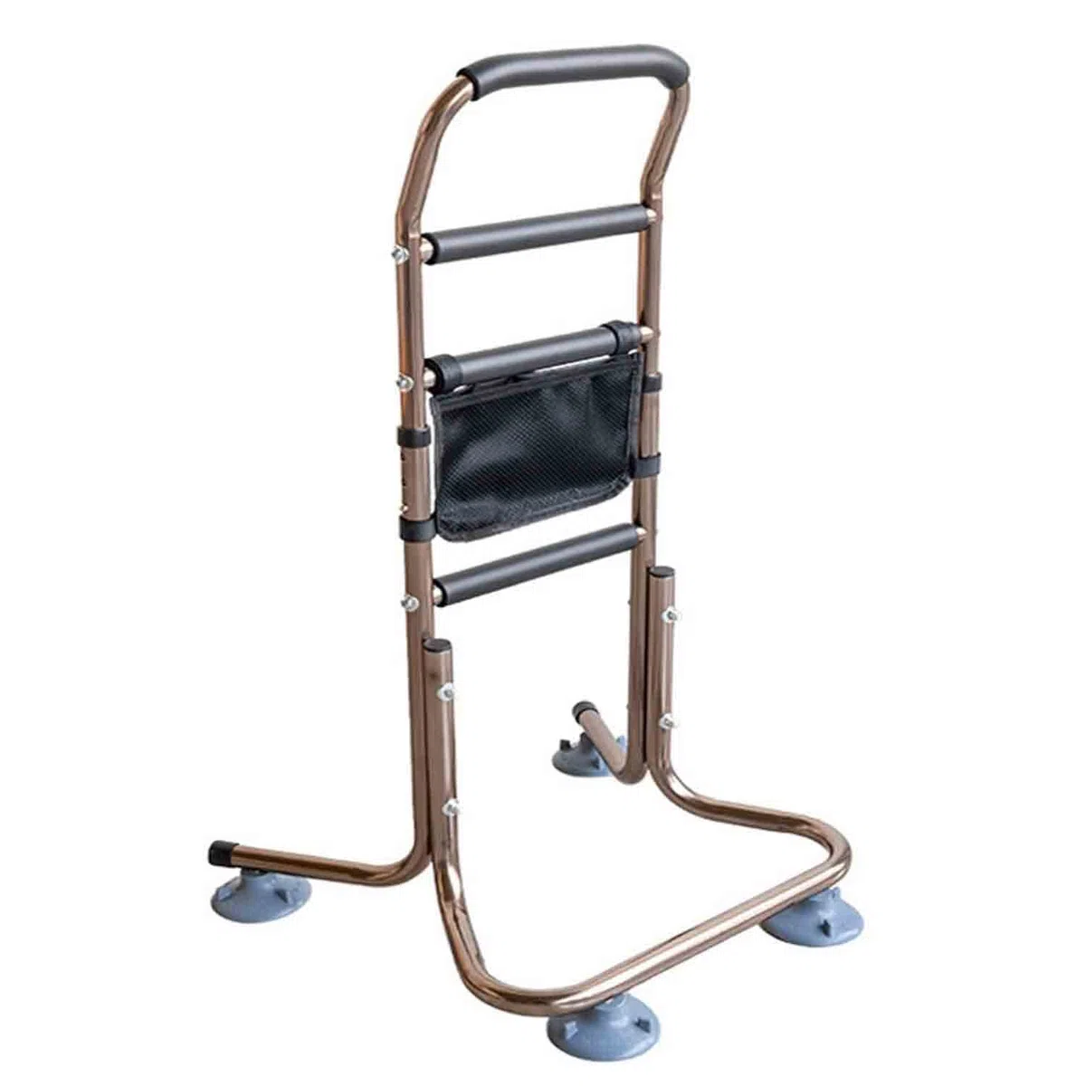 Barandillas de Cama, Silla de Ayuda for levantarse con Alturas Ajustables, pasamanos de Seguridad, barandillas de Cama, Ayuda for levantarse, ayudas for la Movilidad y la Vida Diaria(D)