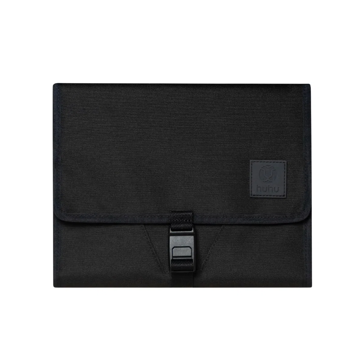Huhu Cartera cambiadora de bebé, compacta, portátil, cambiador de pañales para viajes, lavable y plegable (mediano (dle of The Night) negro)