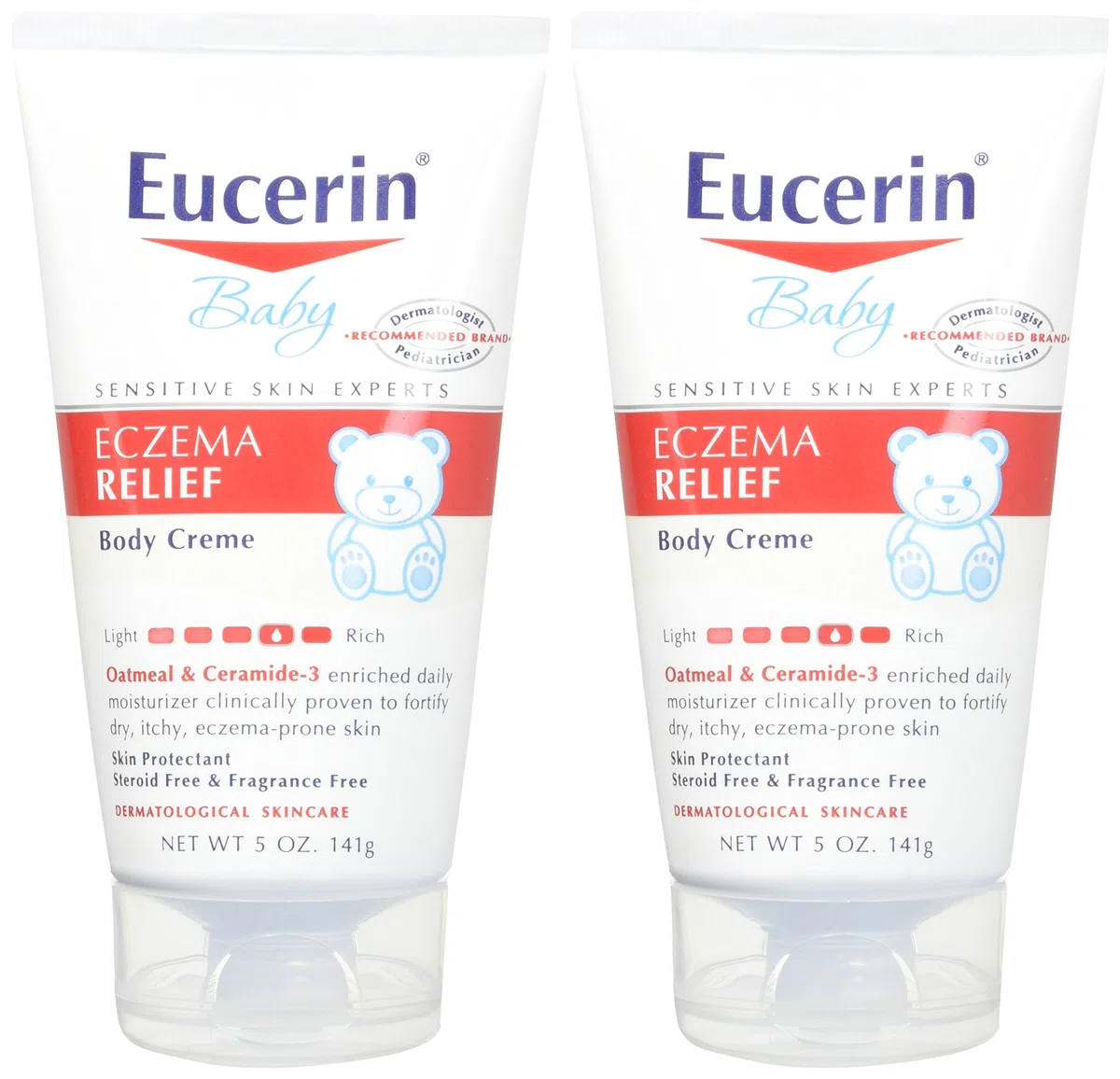 Eucerin Eczema Baby Relief Body Creme 5 once - Confezione da 2