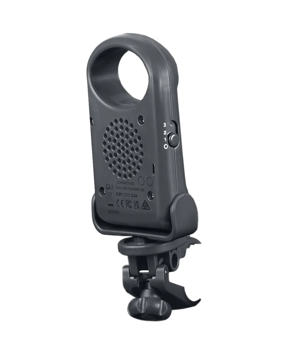 Skip Hop Ventilador portátil sin aspas para cochecito, ajustable 3 velocidades, Stroll & Connect, gris