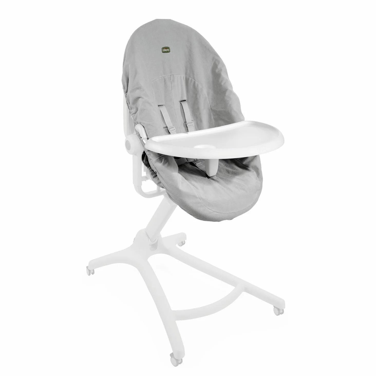 Chicco Kit Comida Baby Hug 4en1 - Bandeja + Funda Higiénica para dar de comer al bebé y mantener el producto Baby Hug 4 en 1 sin manchas (accesorio)