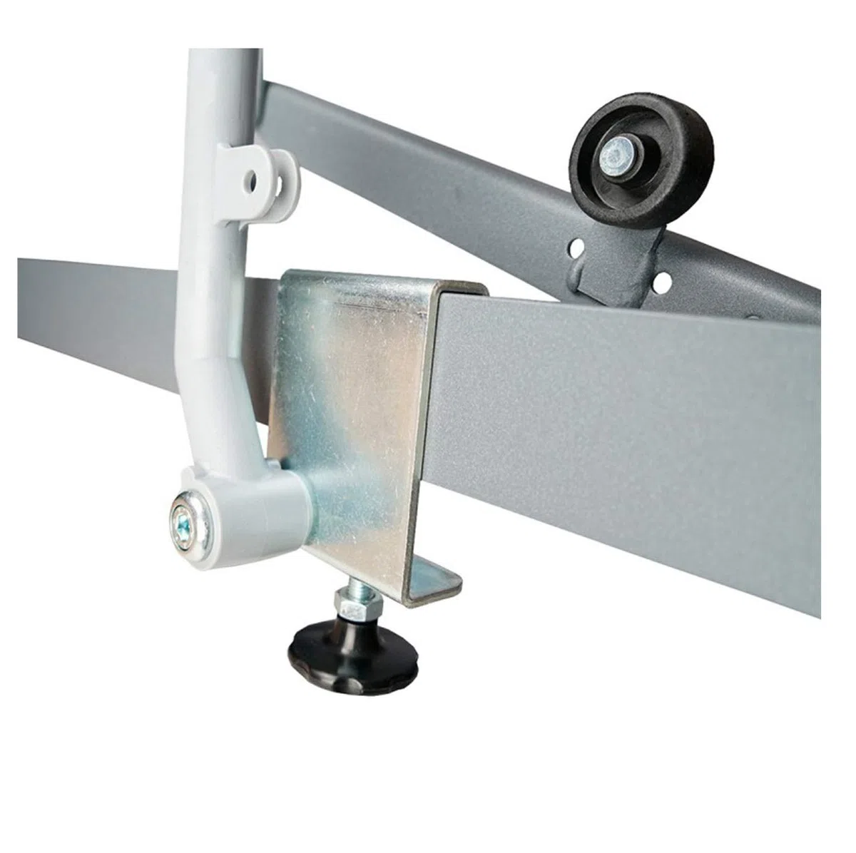 Duérmete Online - Juego de Barandillas Metálicas Geriátricas Abatibles INOX Reforzadas para Cama Articulada con 4 Barras